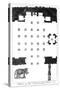 Plan of the Elephanta Caves, India, 1799-null-Stretched Canvas