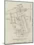 Plan of the Fortifications at Rangoon-null-Mounted Giclee Print