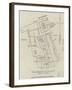 Plan of the Fortifications at Rangoon-null-Framed Giclee Print