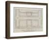 Plan of the Galleries of the International Exhibition Building-John Dower-Framed Giclee Print