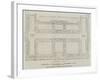 Plan of the Galleries of the International Exhibition Building-John Dower-Framed Giclee Print