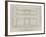 Plan of the Galleries of the International Exhibition Building-John Dower-Framed Giclee Print