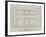 Plan of the Galleries of the International Exhibition Building-John Dower-Framed Giclee Print