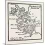 Plan of the Harbour of Boston at the Beginning of the 18th Century, USA, 1870S-null-Mounted Giclee Print
