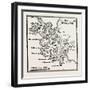 Plan of the Harbour of Boston at the Beginning of the 18th Century, USA, 1870S-null-Framed Premium Giclee Print