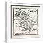 Plan of the Harbour of Boston at the Beginning of the 18th Century, USA, 1870S-null-Framed Giclee Print