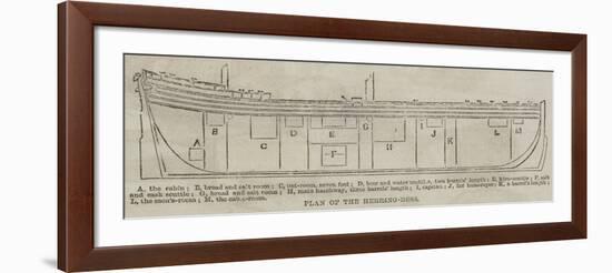 Plan of the Herring-Buss-null-Framed Giclee Print