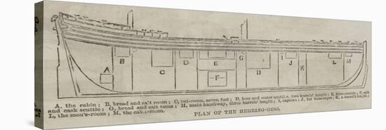 Plan of the Herring-Buss-null-Stretched Canvas