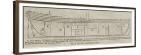 Plan of the Herring-Buss-null-Framed Premium Giclee Print