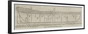 Plan of the Herring-Buss-null-Framed Premium Giclee Print