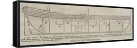 Plan of the Herring-Buss-null-Framed Stretched Canvas