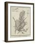 Plan of the Inundation at Szegedin, Hungary-null-Framed Giclee Print