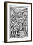 Plan of the Island of Utopia, 1518-null-Framed Giclee Print