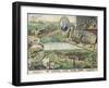 Plan of the Lancaster County Vaccine Farms, Nebraska-null-Framed Giclee Print