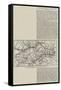 Plan of the Metropolitan Inner-Circle Railway-null-Framed Stretched Canvas