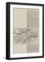 Plan of the Metropolitan Inner-Circle Railway-null-Framed Giclee Print