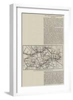 Plan of the Metropolitan Inner-Circle Railway-null-Framed Giclee Print