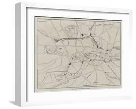 Plan of the Metropolitan Railway-null-Framed Giclee Print