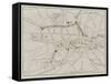 Plan of the Metropolitan Railway-null-Framed Stretched Canvas