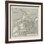 Plan of the New Harbour and Docks at Calais-null-Framed Giclee Print