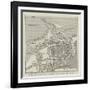 Plan of the New Harbour and Docks at Calais-null-Framed Giclee Print