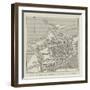 Plan of the New Harbour and Docks at Calais-null-Framed Giclee Print