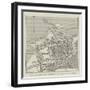 Plan of the New Harbour and Docks at Calais-null-Framed Giclee Print