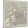 Plan of the New Harbour and Docks at Calais-null-Mounted Giclee Print