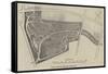 Plan of the Nottingham Arboretum-null-Framed Stretched Canvas