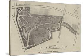 Plan of the Nottingham Arboretum-null-Stretched Canvas