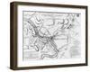 Plan of the Operations of General Washington, Against the Kings Troops in New Jersey, 1777-William Faden-Framed Giclee Print