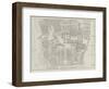 Plan of the Palatine Hill, Rome-null-Framed Giclee Print