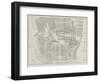 Plan of the Palatine Hill, Rome-null-Framed Giclee Print