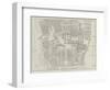 Plan of the Palatine Hill, Rome-null-Framed Giclee Print