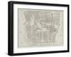 Plan of the Palatine Hill, Rome-null-Framed Giclee Print