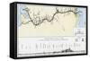 Plan of the Panama Canal, Late 19th Century-William Mackenzie-Framed Stretched Canvas