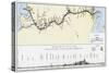 Plan of the Panama Canal, Late 19th Century-William Mackenzie-Stretched Canvas