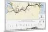 Plan of the Panama Canal, Late 19th Century-William Mackenzie-Mounted Giclee Print