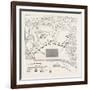 Plan of the Position before Savannah, United States of America; Siege of Savannah, USA, 1870S-null-Framed Giclee Print