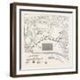 Plan of the Position before Savannah, United States of America; Siege of Savannah, USA, 1870S-null-Framed Premium Giclee Print