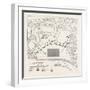 Plan of the Position before Savannah, United States of America; Siege of Savannah, USA, 1870S-null-Framed Premium Giclee Print