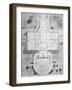 Plan of the Principal Story of the White House from 1807-Benjamin Henry Latrobe-Framed Giclee Print