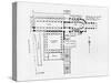 Plan of the Priory Church of St Bartholomew-the-Great, London, 1906-Unknown-Stretched Canvas