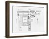 Plan of the Priory Church of St Bartholomew-the-Great, London, 1906-Unknown-Framed Giclee Print