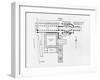 Plan of the Priory Church of St Bartholomew-the-Great, London, 1906-Unknown-Framed Giclee Print