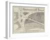 Plan of the Projected Improvement at Hyde Park Corner-null-Framed Giclee Print