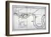 Plan of the River Thames Showing the London Docks and the Isle of Dogs, 1797-null-Framed Giclee Print