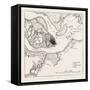 Plan of the Siege of Charleston, USA, 1870s-null-Framed Stretched Canvas