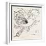Plan of the Siege of Charleston, USA, 1870s-null-Framed Giclee Print