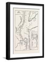 Plan of the Siege of Quebec, Canada, 1870s-null-Framed Giclee Print